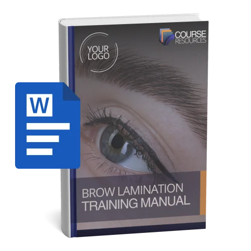 Brow Lamination Editable Training Manual (Word) Brow Lamination Editable Training Manual (Word)