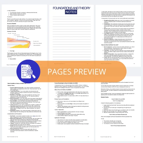 Brush On Builder Tips Editable Training Manual