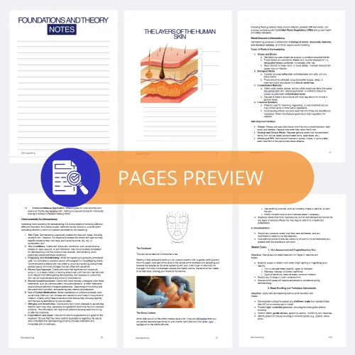 Dermaplaning Editable Training Manual
