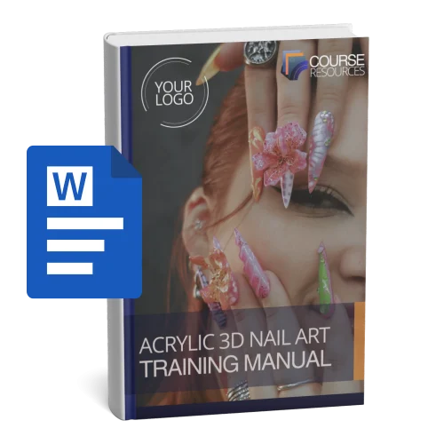 Acrylic 3D Nail Art Editable Training Manual Acrylic 3D Nail Art Editable Training Manual