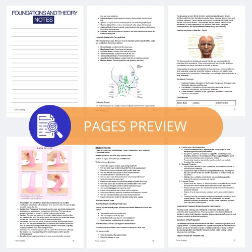 Facial Cupping Editable Training Manual